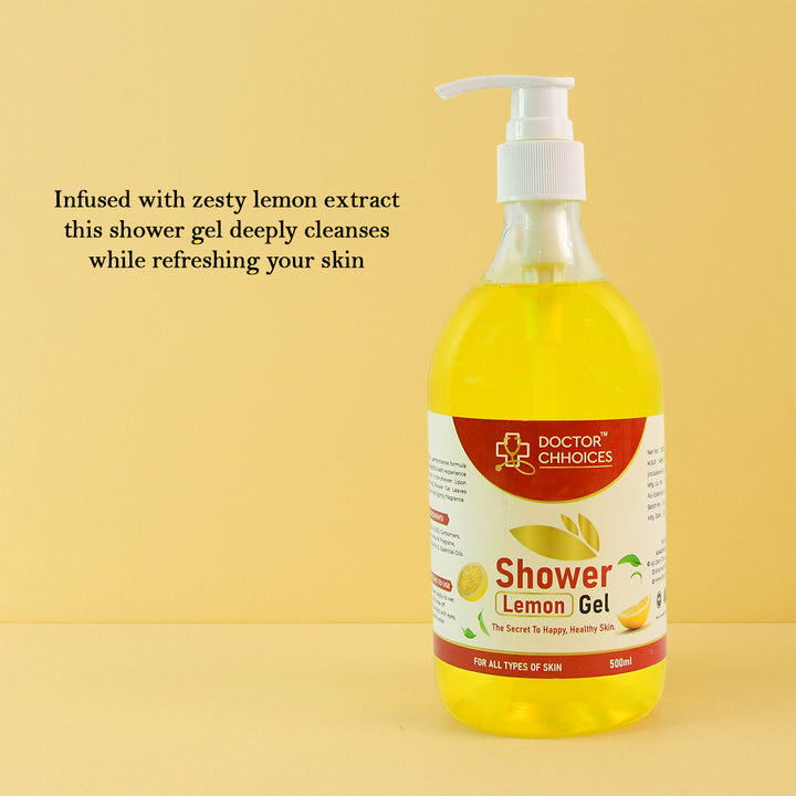 Doctor Chhoices  Choices Lemon Shower Gel  500ml (1 Pc) - Trendex