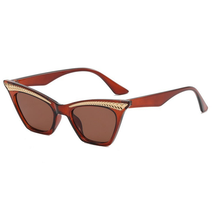 Cat's Eye Sun Women's Glasses All-matching - Trendex