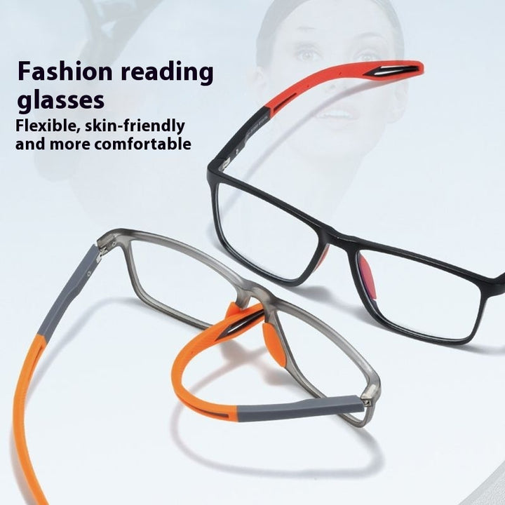HD Anti-Blue Ray TR Reading Glasses For Middle-aged And Elderly People - Trendex
