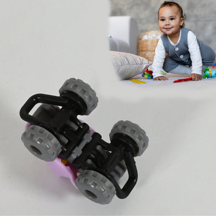 Mini Monster Trucks Friction Powered Cars For Kids Big Plastic Tires Baby Boys Super Cars Blaze Truck For Kids Gifts Toys - Trendex