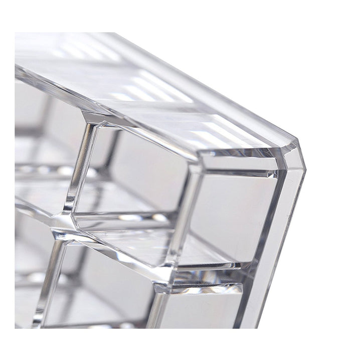 6093 Acrylic Multi Purpose Lipstick Cosmetics Stand Display Holder 24 Section - Trendex