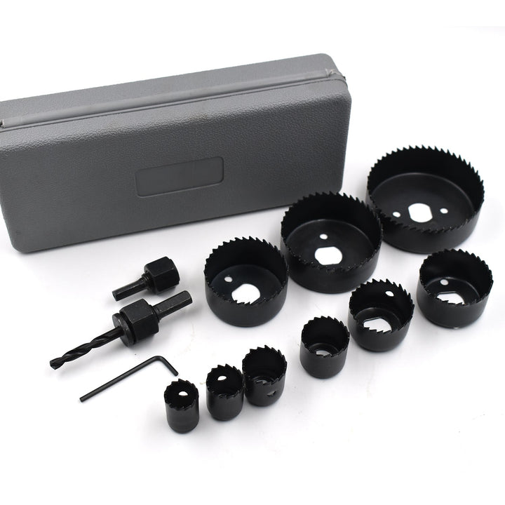 0415 -12 Pcs 19-64mm Hole Saw Kit - Trendex