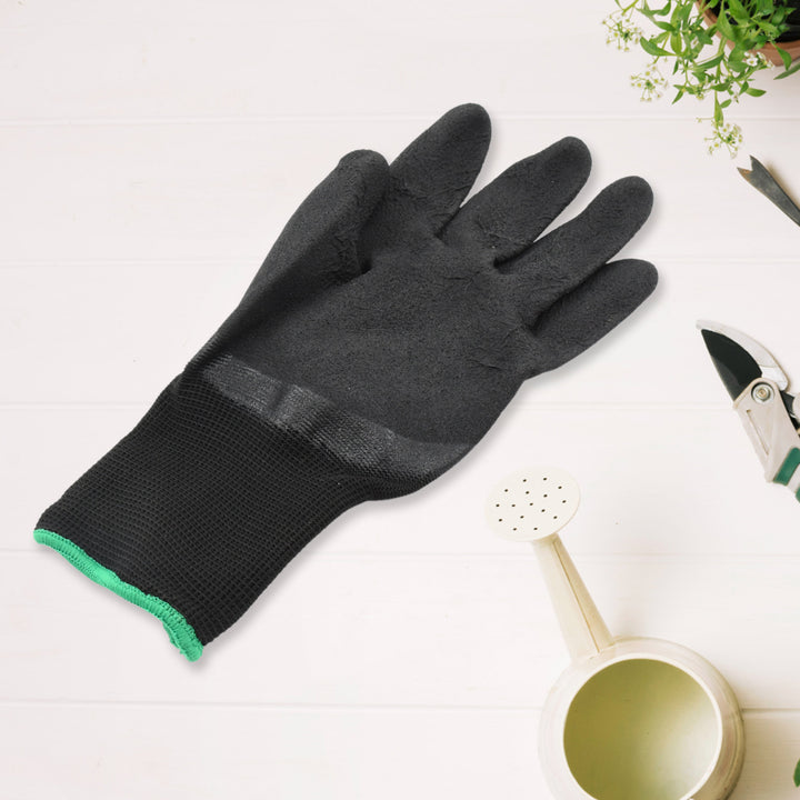 Garden Farming Gloves With Hand Fingertips  Plastic Claws (1 Pair) - Trendex