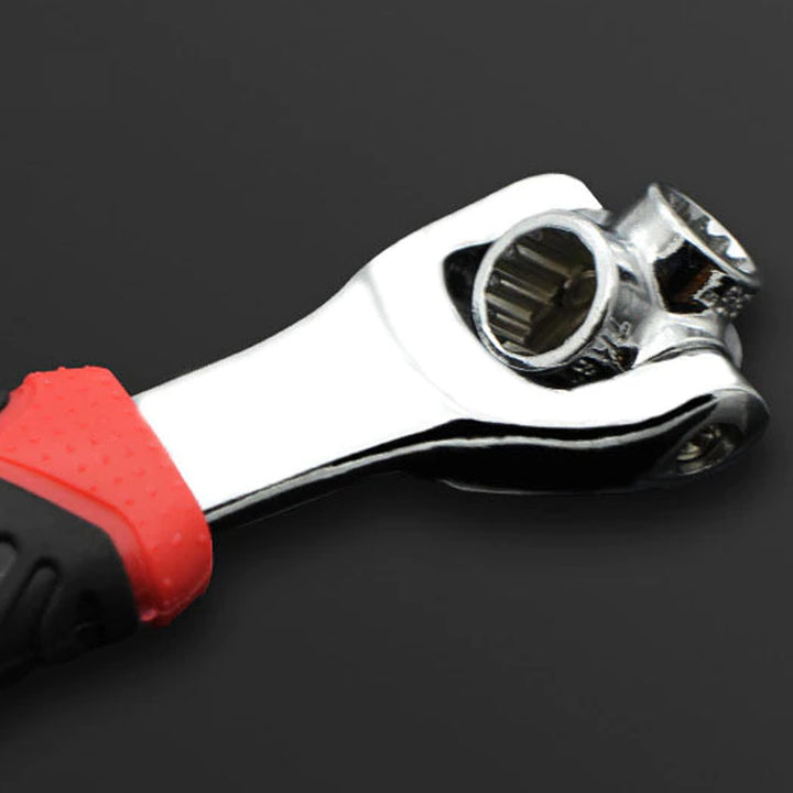 9044 48 In 1 Socket Point Universal Car Repair 360 Degree Fixed Square Hex Torx Hand Tool Wrench - Trendex