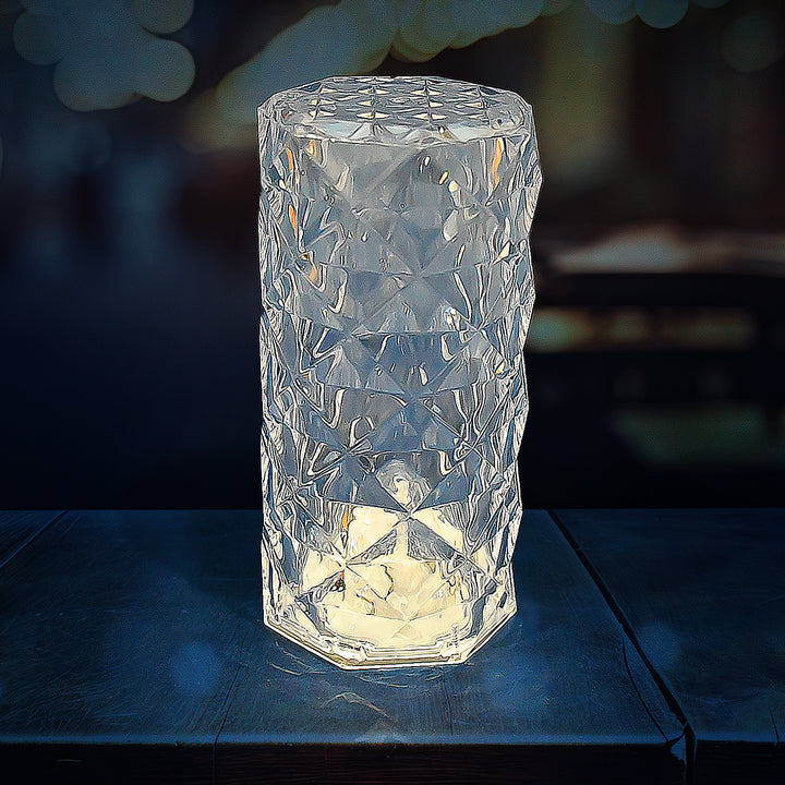 6240 Diamond Table Lamp  Candles For Home Decoration Crystal Candle Lights - Trendex