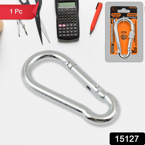 Snap Hook With Screw-stainless Steel Snap Hook Clip Heavy Duty Carabiner Clip (10100 Mm  1 Pc) - Trendex