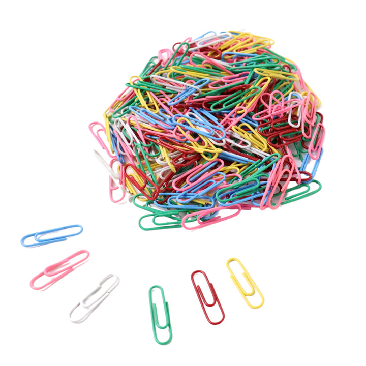 Multicolor-coated Paper Clips Approx (250pc Set) - Trendex