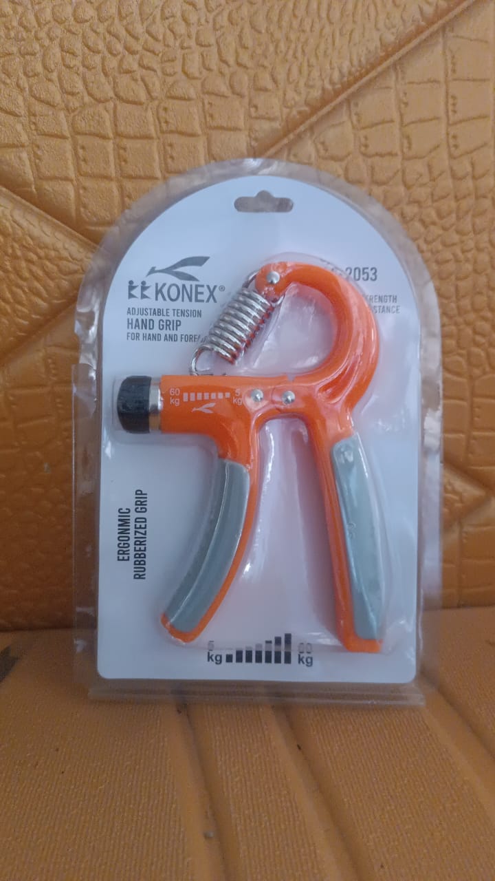 Adjustable Hand Grip Strengthener  5kg To 60kg Resistance (1 Pc) - Trendex