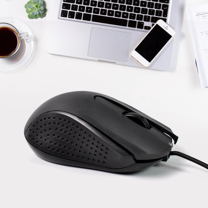 Computer  Laptop Wired Optical Mouse M-022 (1 Pc) - Trendex