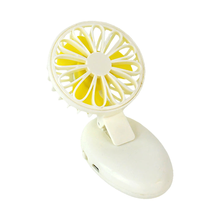17708 Mini Usb Handheld Fan Portable Rechargeable Mini Fan For Home Office Travel And Outdoor Use (1 Pc) - Trendex