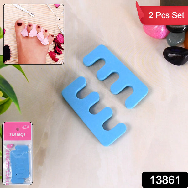 Toe Separators Toe Spacers Sponge Toe Stretcher Pedicures (1 Pair) - Trendex