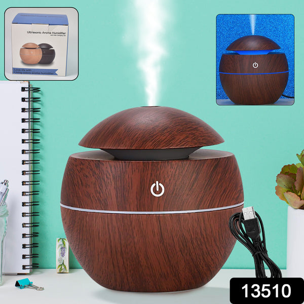 Ultrasonic Aromatherapy Humidifier Usb Desktop (130 Ml  1 Pc) - Trendex