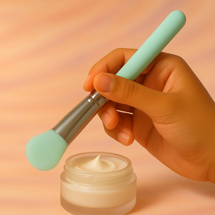Soft Silicone Face Mask Applicator Brush (1 Pc) - Trendex