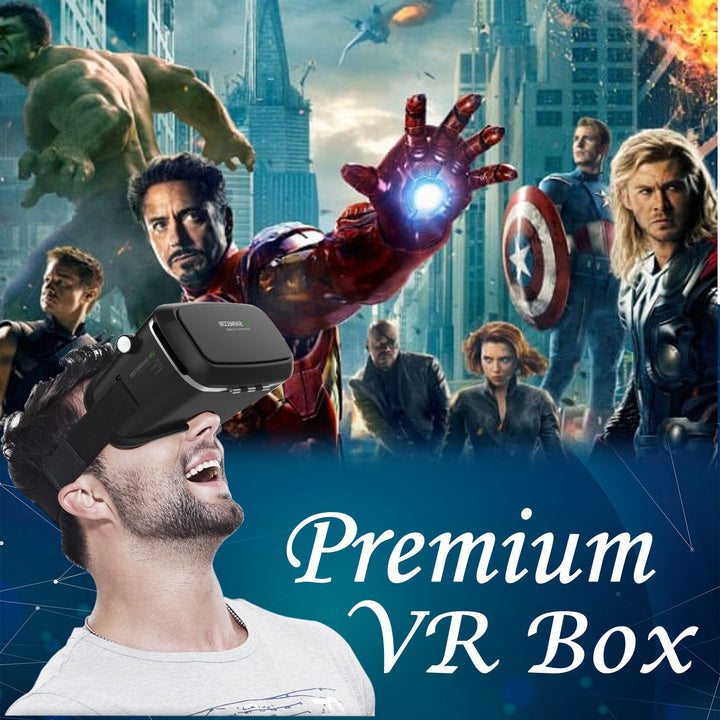 1447 Vr Pro Virtual Reality 3d Glasses Headset - Trendex