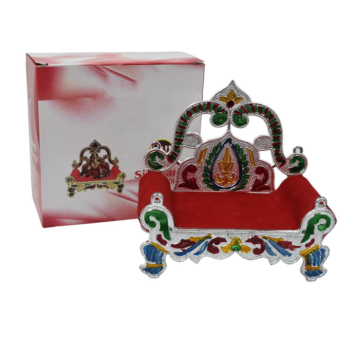2711 Big Singhasan Bal Gopal Used In All Kinds Of Household And Official Places For Placing Gods Sculpture Over It. - Trendex