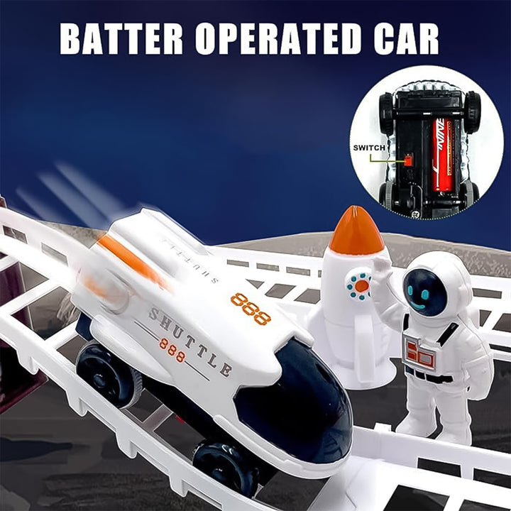 Outer Space Race Track Set For Kids Toys (1 Set) - Trendex