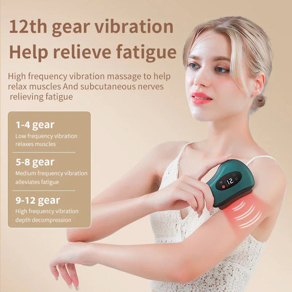 Hot Compress Face Lifting GuaSha Massager