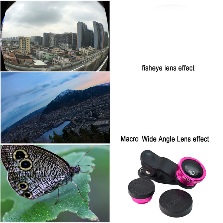 Universal Clip-on Mobile Camera Lens (1 Set) - Trendex