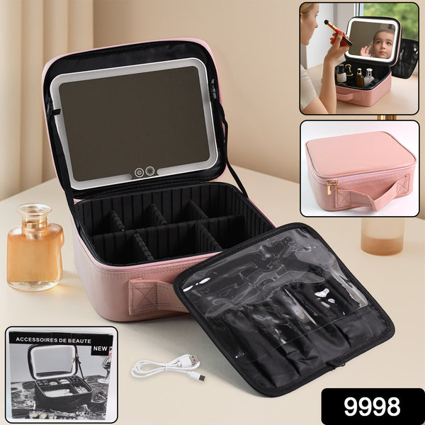 Premium Led Light Makeup Organizer Box - Trendex