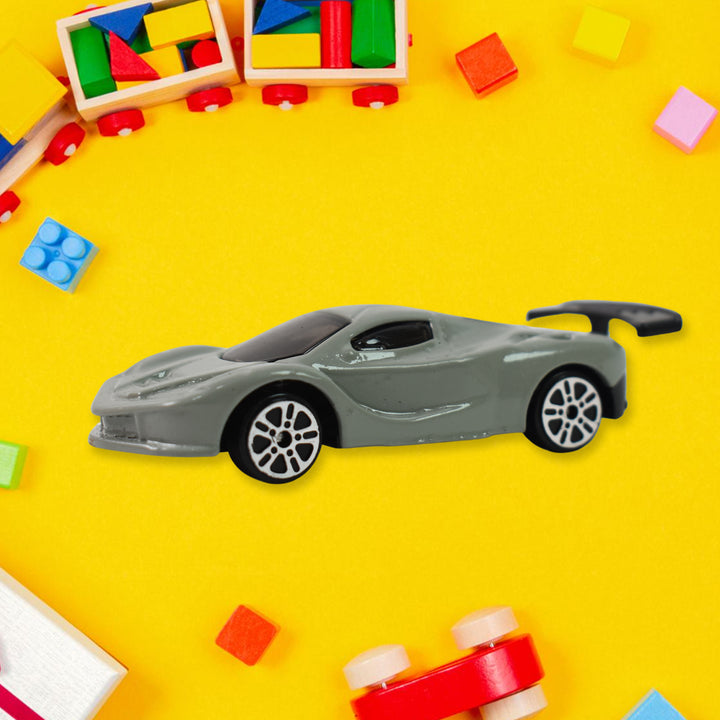 Metal Mini Car Toy Free Wheel Toy Vehicle (Multicolor  1 Pc) - Trendex
