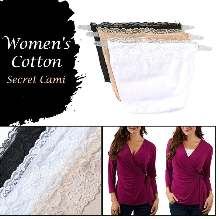 1288 Womens Cotton Secret Cami - Trendex
