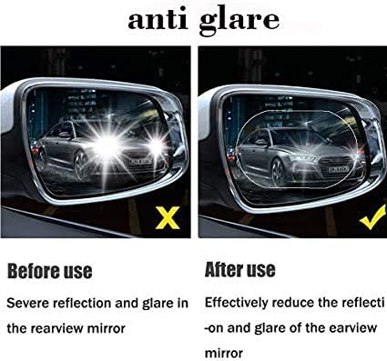 7552 Anti Fog Anti Scratch Interior Rearview Car Mirror Film Waterproof Hd Clear Protective Sticker Film For Safe Driving Car Mirrors Side Windows - Trendex