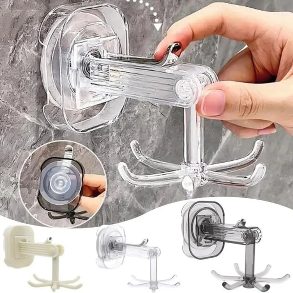 Multi-purpose 360 Degrees Rotating Suction Hook