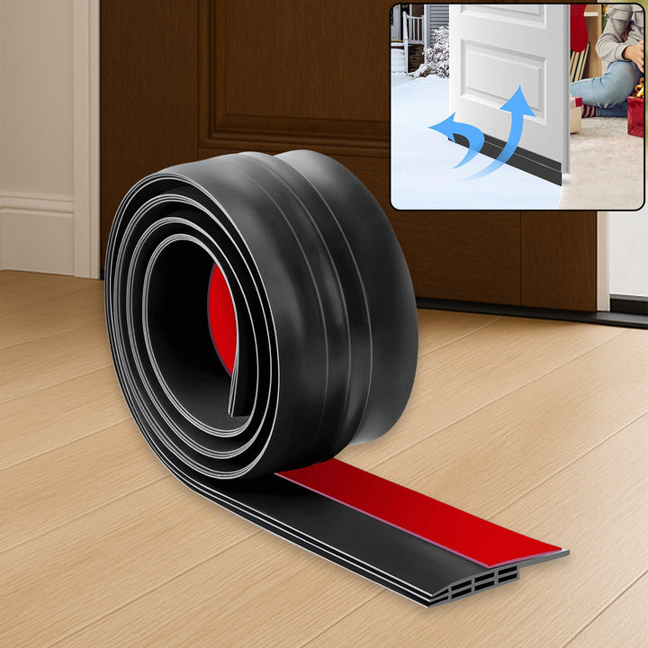 1 Meter Self-adhesive Silicone Door Bottom Seal Strip (1 Mtr  1 Pc) - Trendex