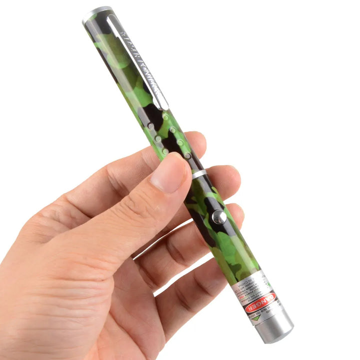 4399 Green Multipurpose Laser Light Disco Pointer Pen Beam With Adjustable Antena Cap To Change Project Design - Trendex