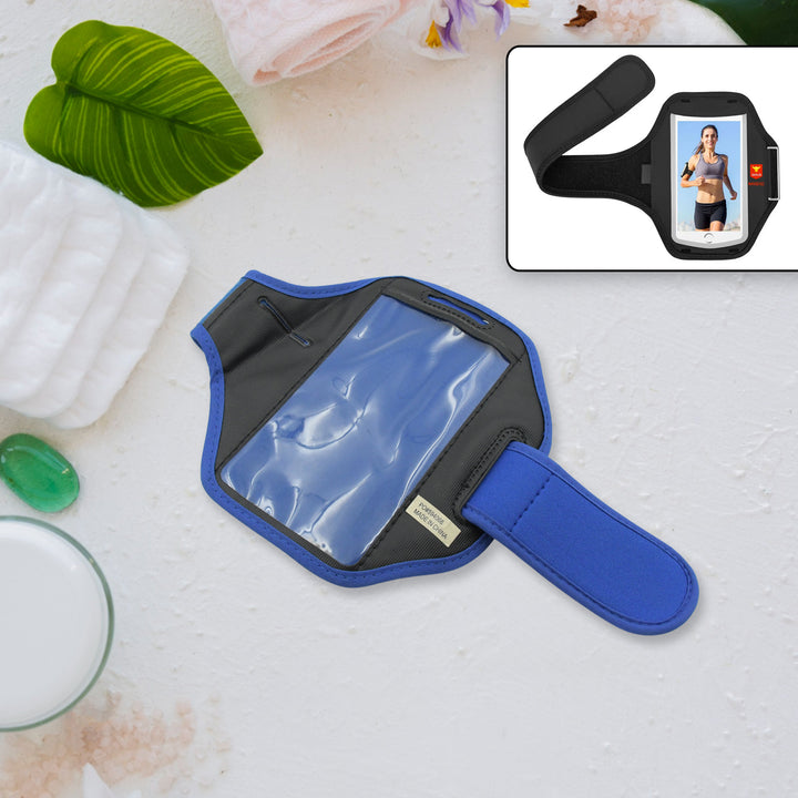 Sports Wrist Bag Running Arm Band Running Armband Phone Arm Pouch Case Cellphone Arm Band Phone Arm Case Holder Sports Phone Armbands Running Phone Holder (1 Pc) - Trendex