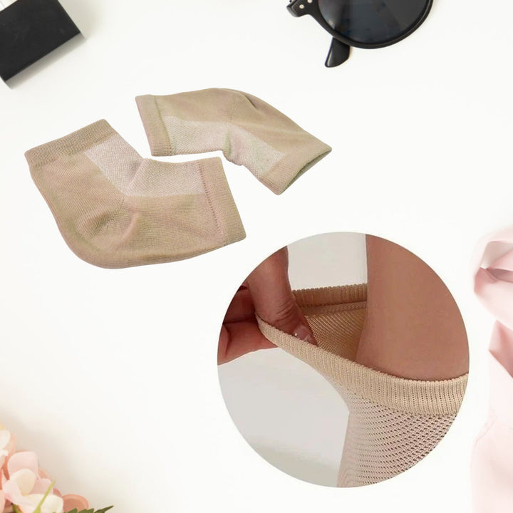 Heel Socks Overnight Heels While You Sleep (1 Pair  Mix Color) - Trendex
