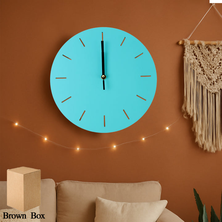 Contemporary Minimal Wall Clock (1 Pc) - Trendex