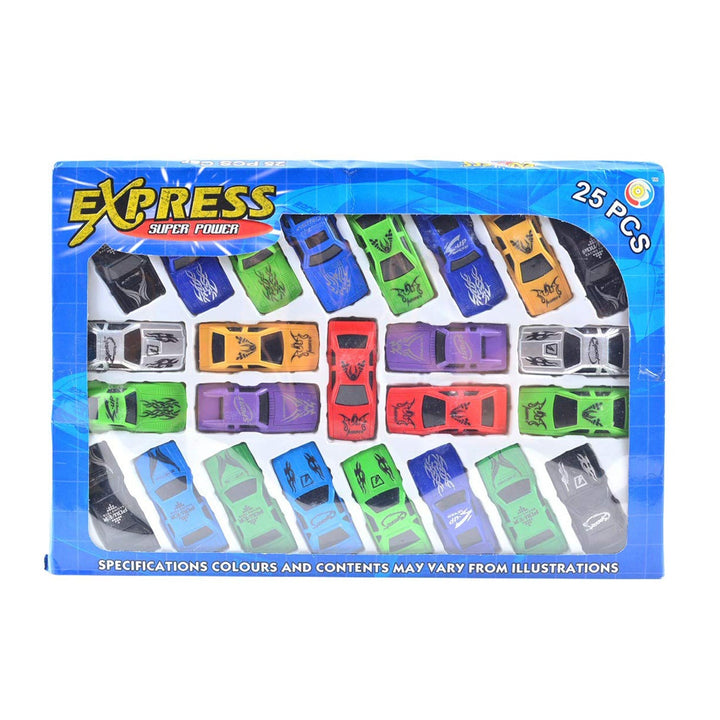 8058 Super Racer Power Car Set (Set Of 25pcs) - Trendex