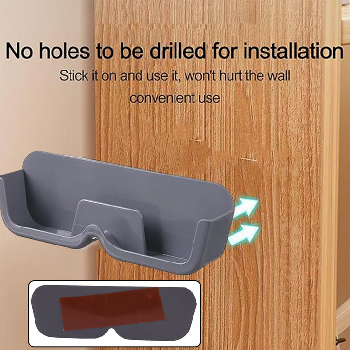 Wall Mounted Sunglasses Holder (Mixcolor  1 Pc) - Trendex