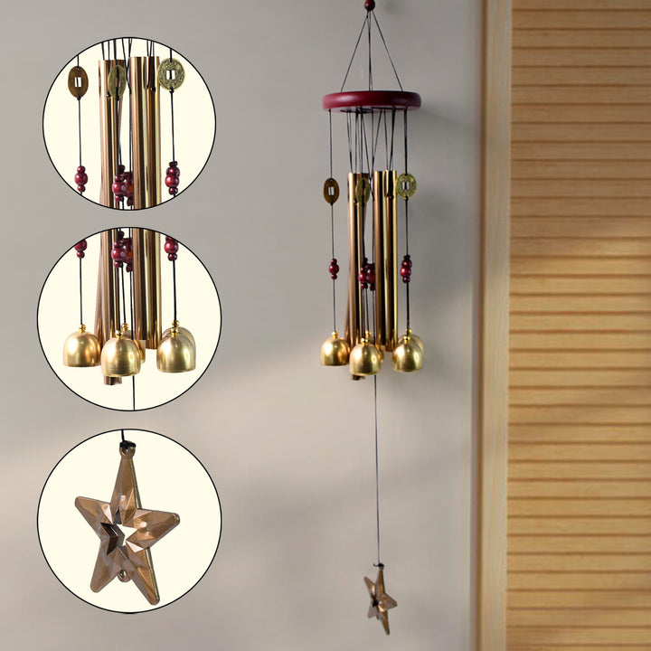 Wind Chimes Outdoor Hanging Dragonfly Wind Chime For Outside (1 Pc) - Trendex