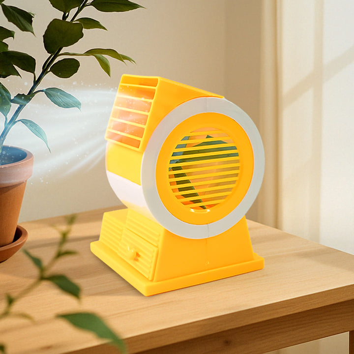 Mini Dual-blade Portable Usb Table Fan - Trendex