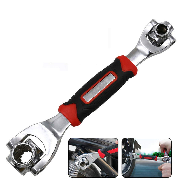 9044 48 In 1 Socket Point Universal Car Repair 360 Degree Fixed Square Hex Torx Hand Tool Wrench - Trendex