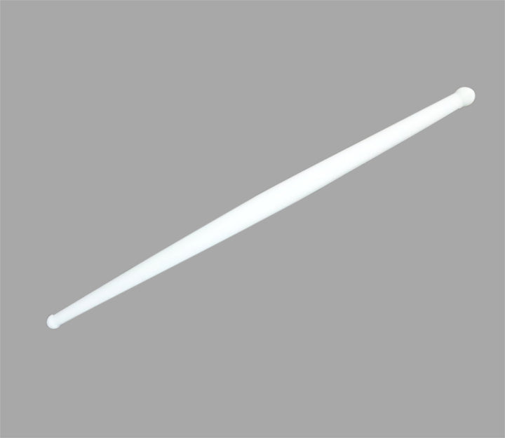 2136 White Plastic Rolling Belan For Chapati Making - Trendex
