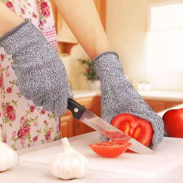 0677 Anti Cutting Resistant Hand Safety Cut-proof Protection Gloves  (Multicolour) - Trendex