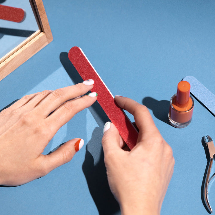 Professional Nail Filer Double Sided For Nail Shaper Nail File (1 Pc) - Trendex