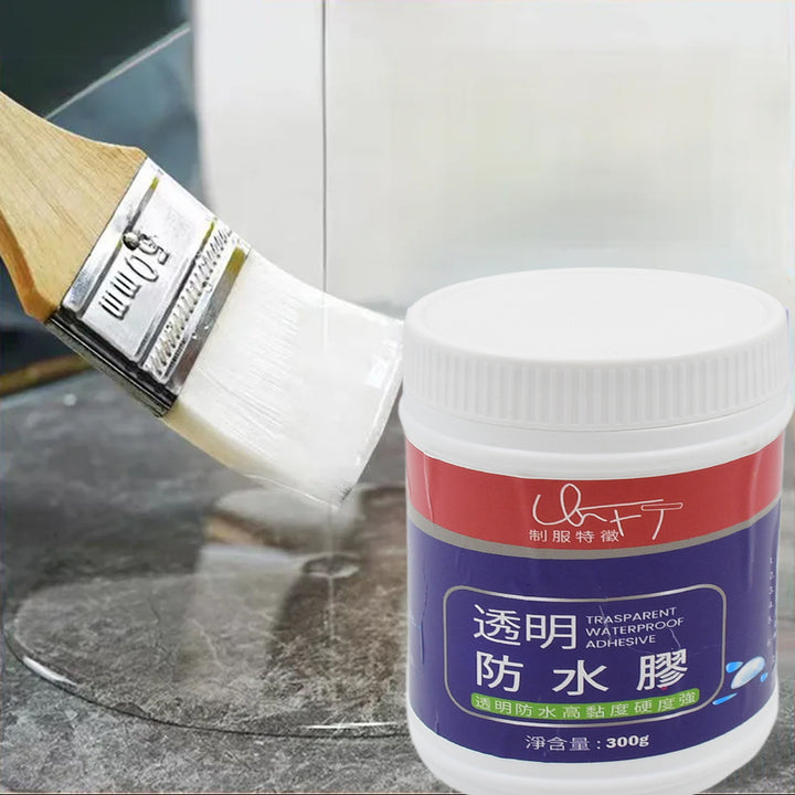 Transparent Waterproof Glue 300g Without Brush (1 Pc) - Trendex