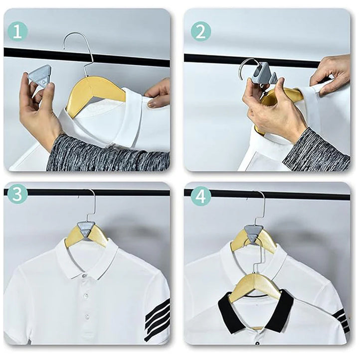 Multi-functional Plastic Triangle Hanger Connector Hooks (1 Pc) - Trendex