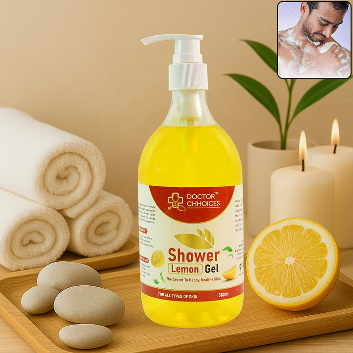 Doctor Chhoices  Choices Lemon Shower Gel  500ml (1 Pc) - Trendex