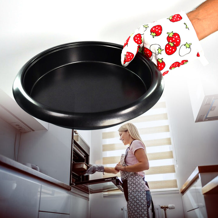 2929 Designer Multicoloured Oven Mitt And Pot Holder - Trendex