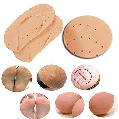 1352 Anti Crack Silicone Gel Foot Protector Moisturizing Socks - Trendex