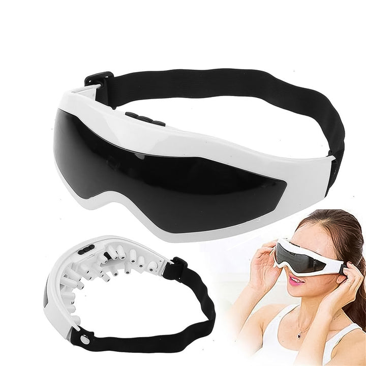 Electric Eye Massager With Adjustable Elastic Band (1 Pc) - Trendex