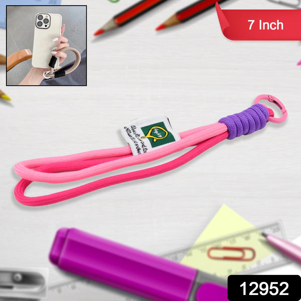 Multipurpose Hand Wrist Strap Lanyardwith Cellphone Phone Strap (1 Pc  7 Inch  Multicolor) - Trendex