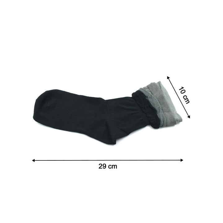 7355 Socks Breathable Thickened Classic Simple Soft Skin Friendly - Trendex