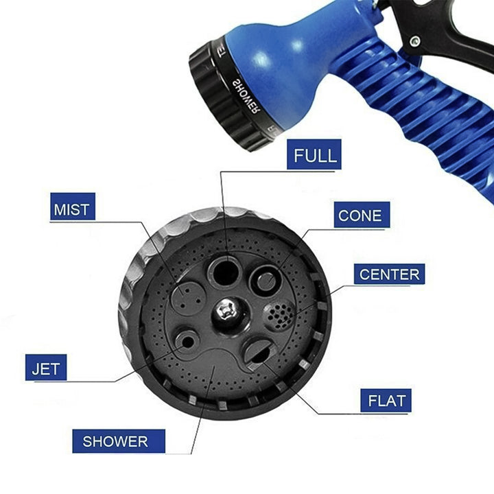 Expandable Magic Garden Hose With Spray Gun Approx 4 Metre Pipe (1 Set  Mix Color) - Trendex