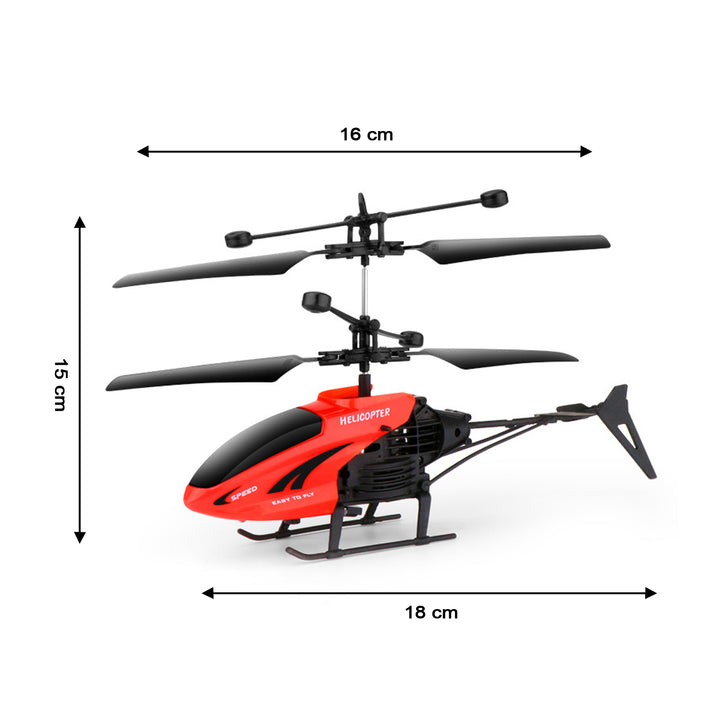 4456 Remote Control Helicopter With Usb Chargeable Cable For Boy And Girl Children (Pack Of 1) - Trendex